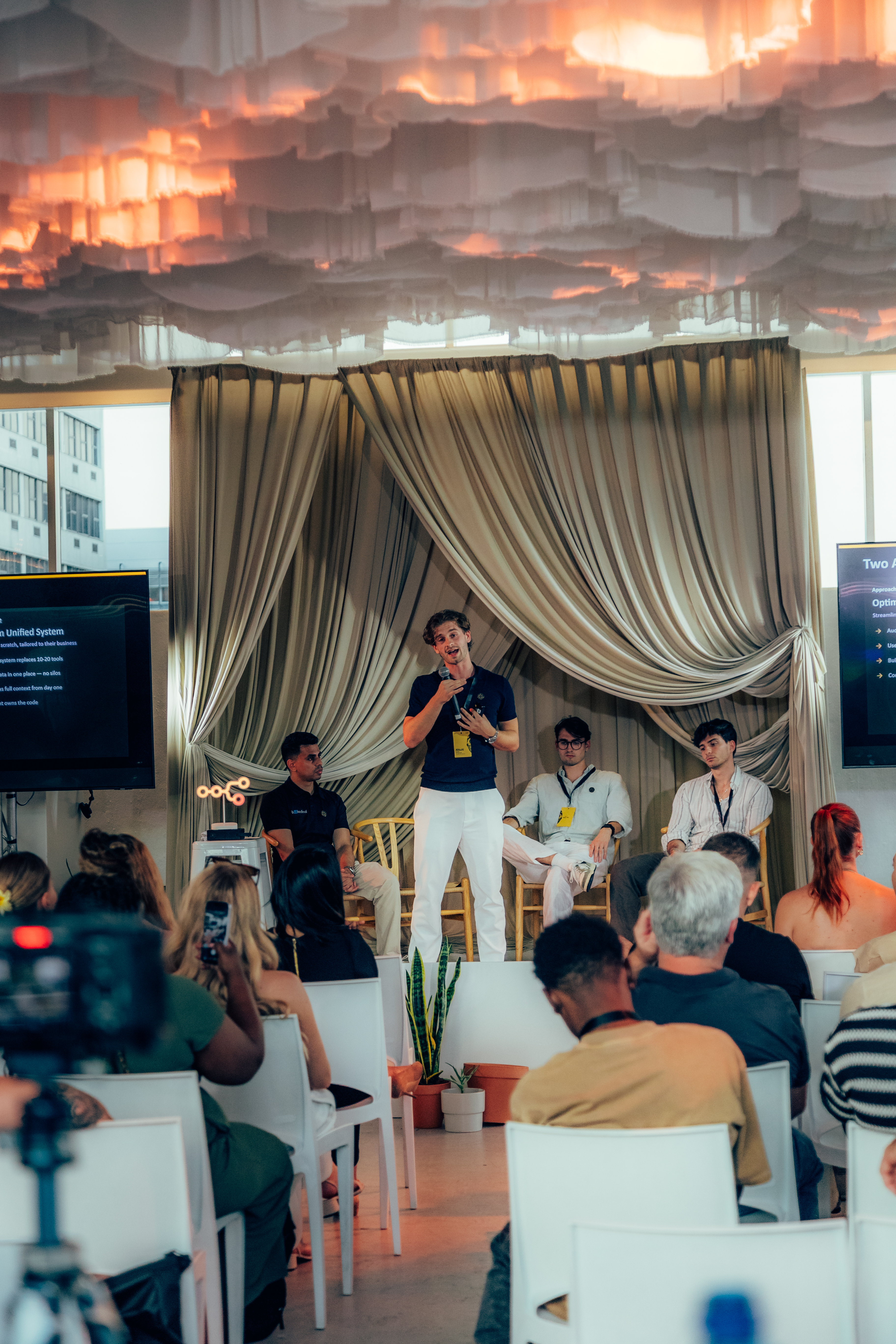 Adam presenting at Africa AI Summit in Cape Town