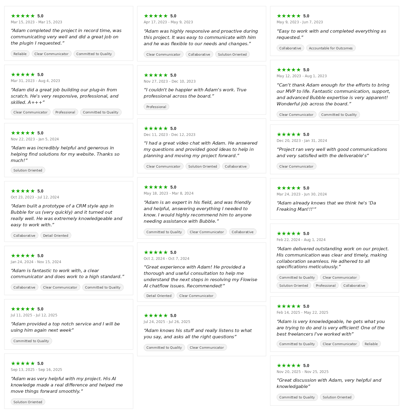 Upwork Reviews